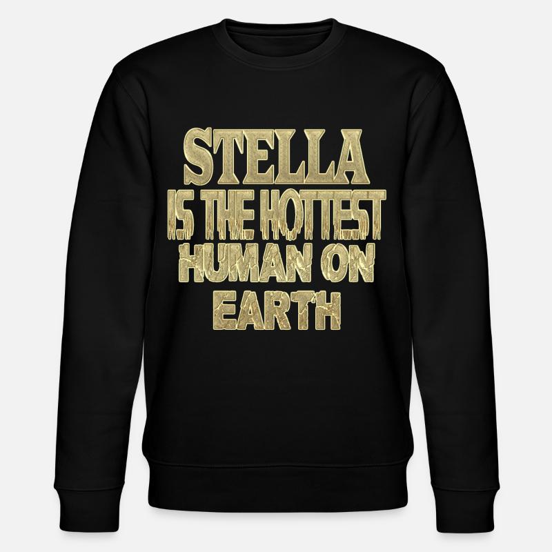 Stella - Stanley/Stella Unisex Bio-Sweatshirt CHANGER  - Schwarz