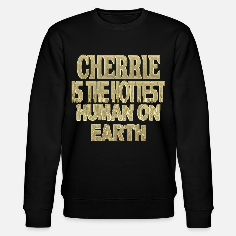 Cherrie - Stanley/Stella Unisex Bio-Sweatshirt CHANGER  - Schwarz