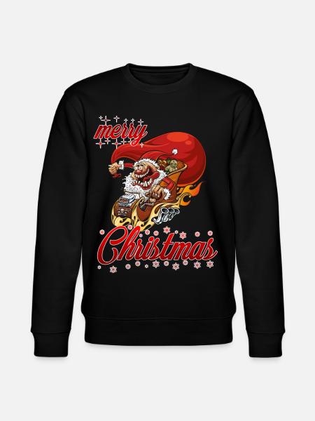 joyeux noël réglage père - Sweat bio CHANGER Stanley/Stella Unisexe - noir