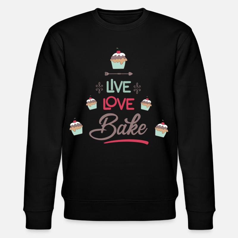 backen - Stanley/Stella Unisex Bio-Sweatshirt CHANGER - Schwarz