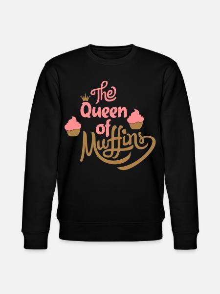 muffins - Stanley/Stella CHANGER Unisex Organic Sweatshirt - black