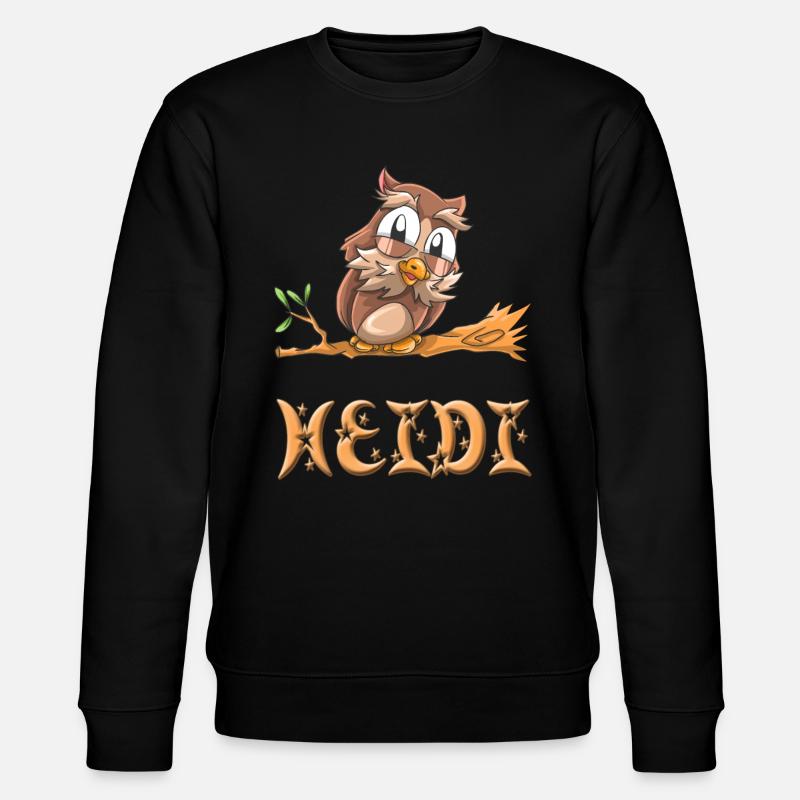 Chouette Heidi - Sweat bio CHANGER Stanley/Stella Unisexe - noir