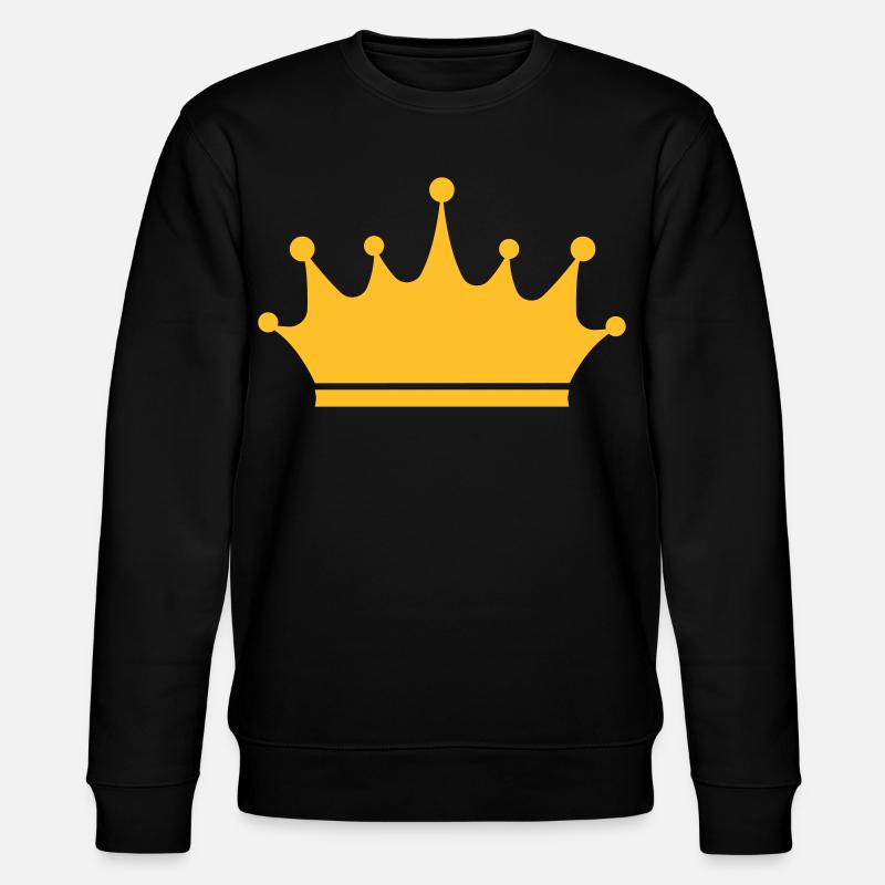 Crown - Stanley/Stella CHANGER Unisex Organic Sweatshirt - black