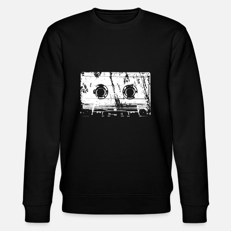 Musik Kassette - Stanley/Stella Unisex Bio-Sweatshirt CHANGER - Schwarz