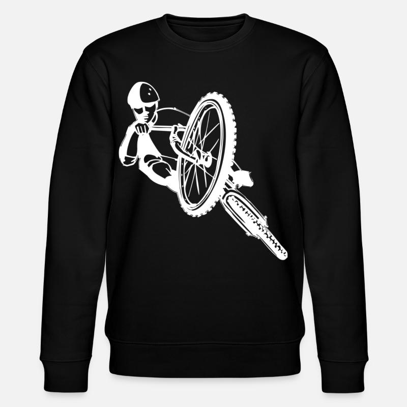 Mountainbike - Downhill - Stanley/Stella Unisex Bio-Sweatshirt CHANGER  - Schwarz
