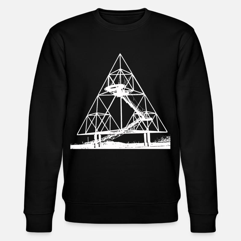 TÉTRAÈDER BLANC - Sweat bio CHANGER Stanley/Stella Unisexe - noir