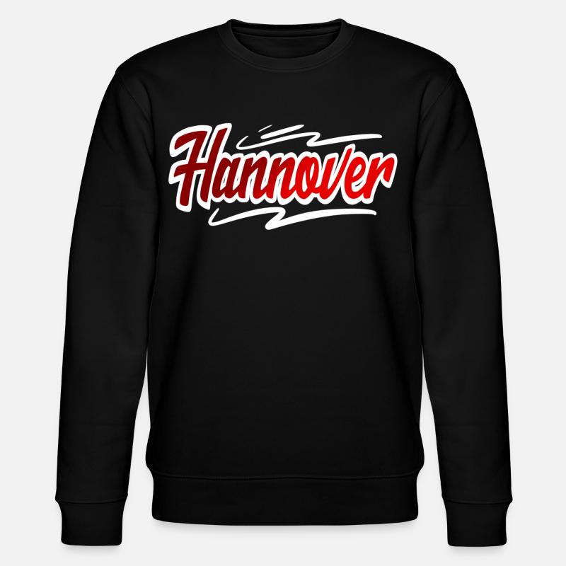 Hannover - Stanley/Stella Unisex Bio-Sweatshirt CHANGER  - Schwarz