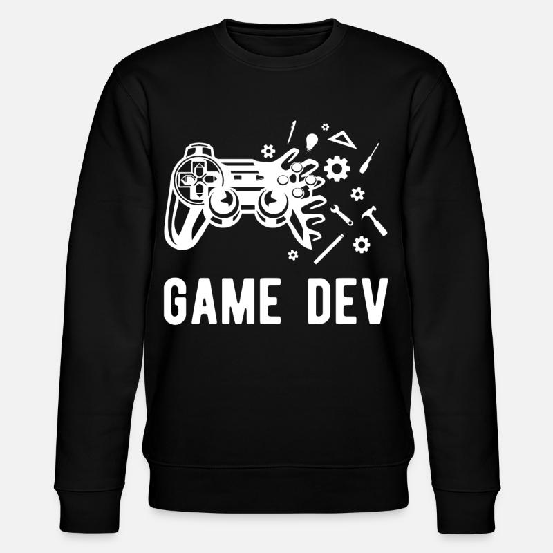 Game Dev - Stanley/Stella CHANGER Unisex Organic Sweatshirt - black