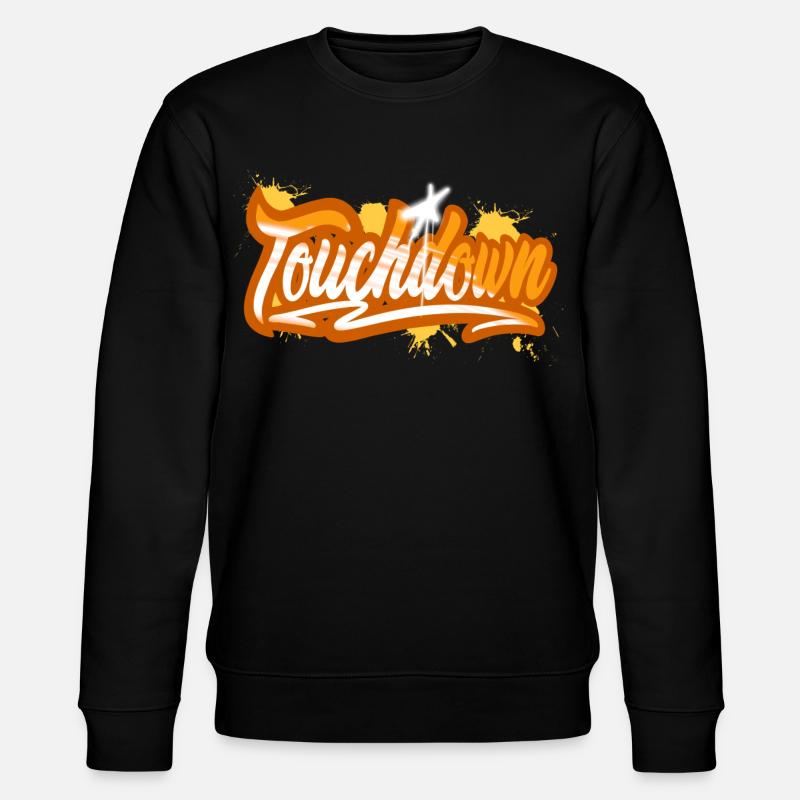 Touchdown - Stanley/Stella Unisex Bio-Sweatshirt CHANGER  - Schwarz