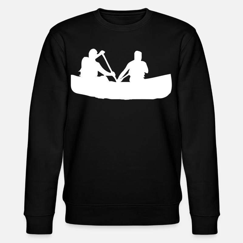 Canoë à rames - Design - Sweat bio CHANGER Stanley/Stella Unisexe - noir