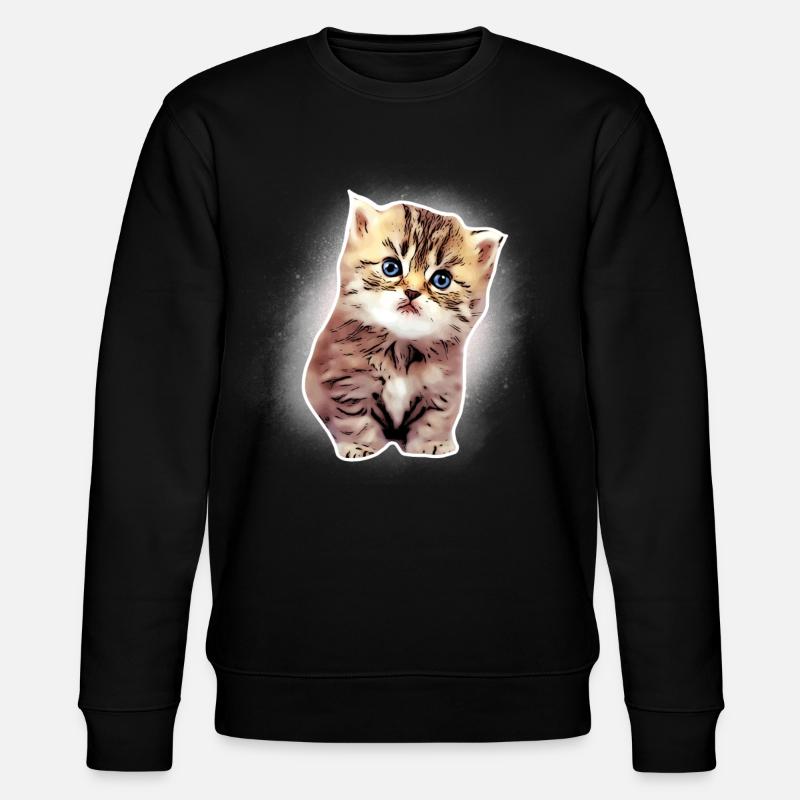 Bébé chat - Sweat bio CHANGER Stanley/Stella Unisexe - noir