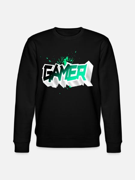 Gamer - Stanley/Stella CHANGER Unisex Organic Sweatshirt - black