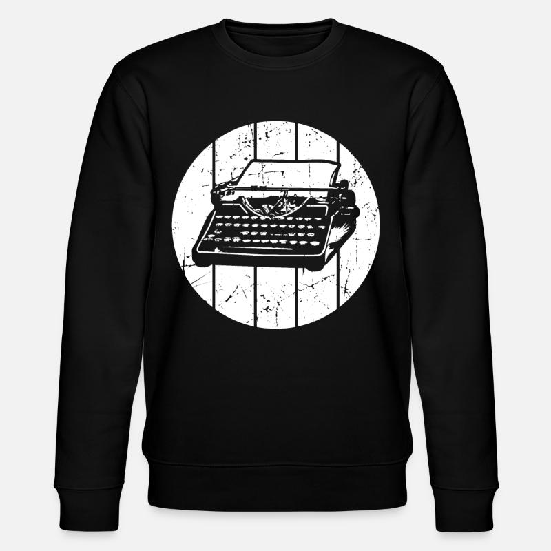 Retro - Stanley/Stella Unisex Bio-Sweatshirt CHANGER  - Schwarz