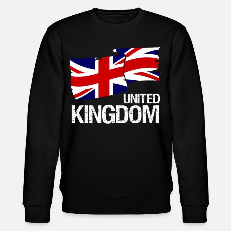 United Kingdom - Stanley/Stella Unisex Bio-Sweatshirt CHANGER - Schwarz