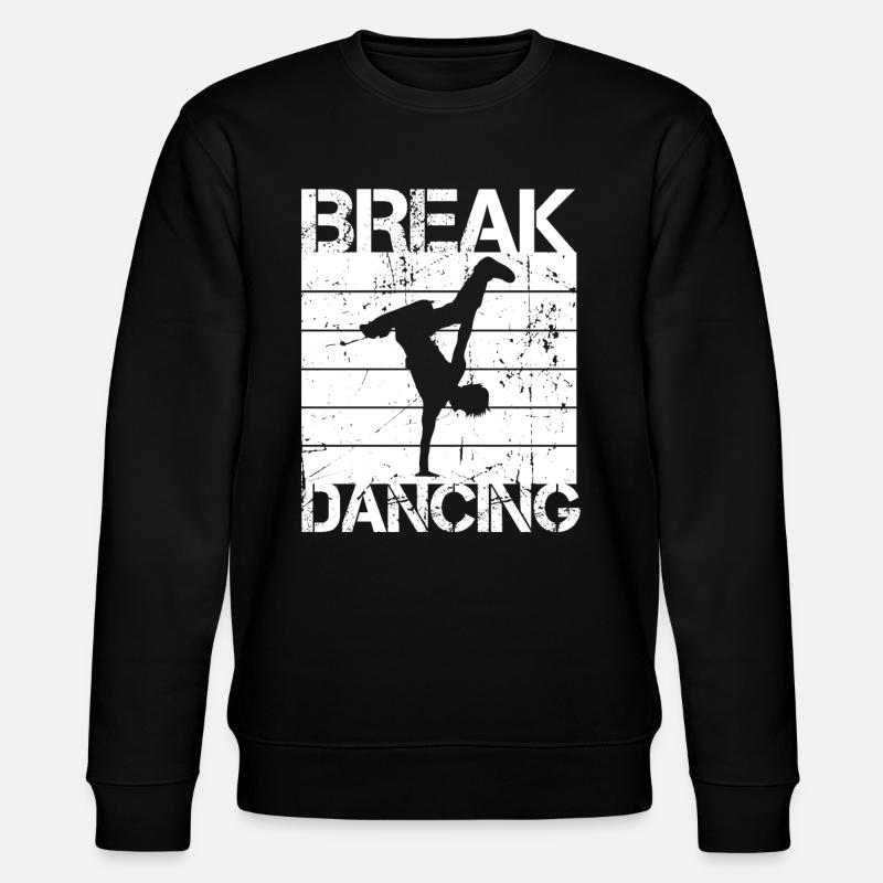 Breakdancing - Stanley/Stella Unisex Bio-Sweatshirt CHANGER  - Schwarz