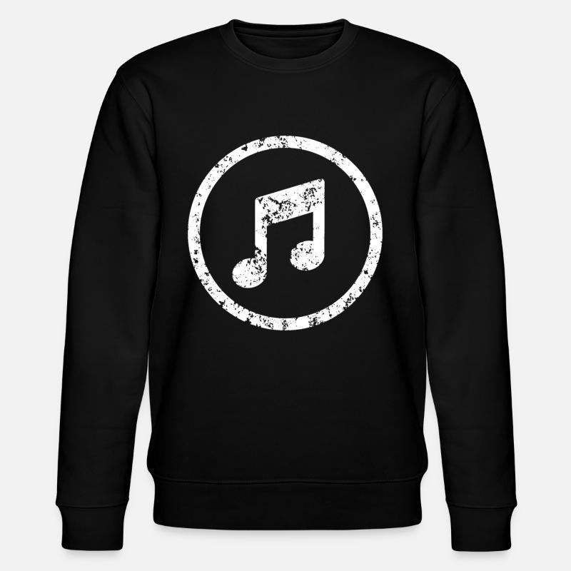 Musiker Geschenkidee - Stanley/Stella Unisex Bio-Sweatshirt CHANGER  - Schwarz