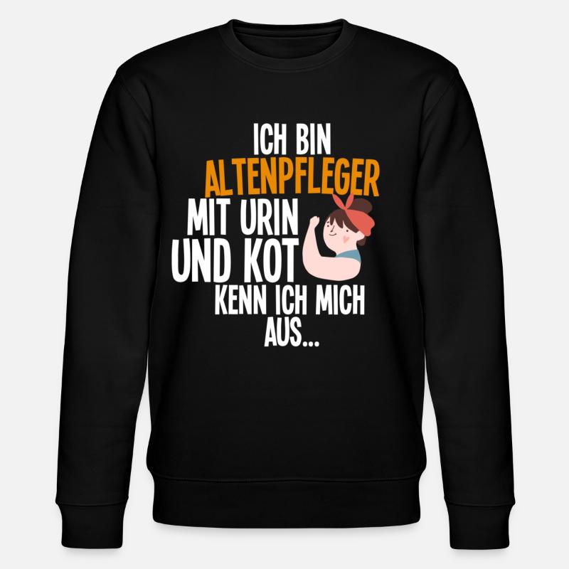 Altenpfleger - Stanley/Stella Unisex Bio-Sweatshirt CHANGER - Schwarz
