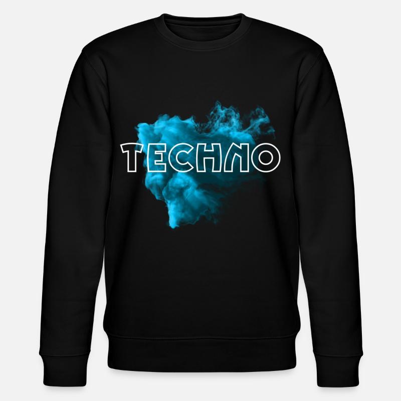 Techno - Stanley/Stella Unisex Bio-Sweatshirt CHANGER  - Schwarz