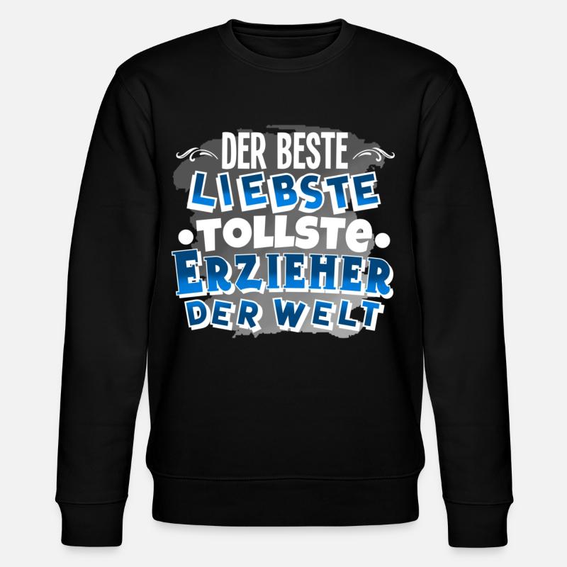 Erzieher - Stanley/Stella Unisex Bio-Sweatshirt CHANGER  - Schwarz