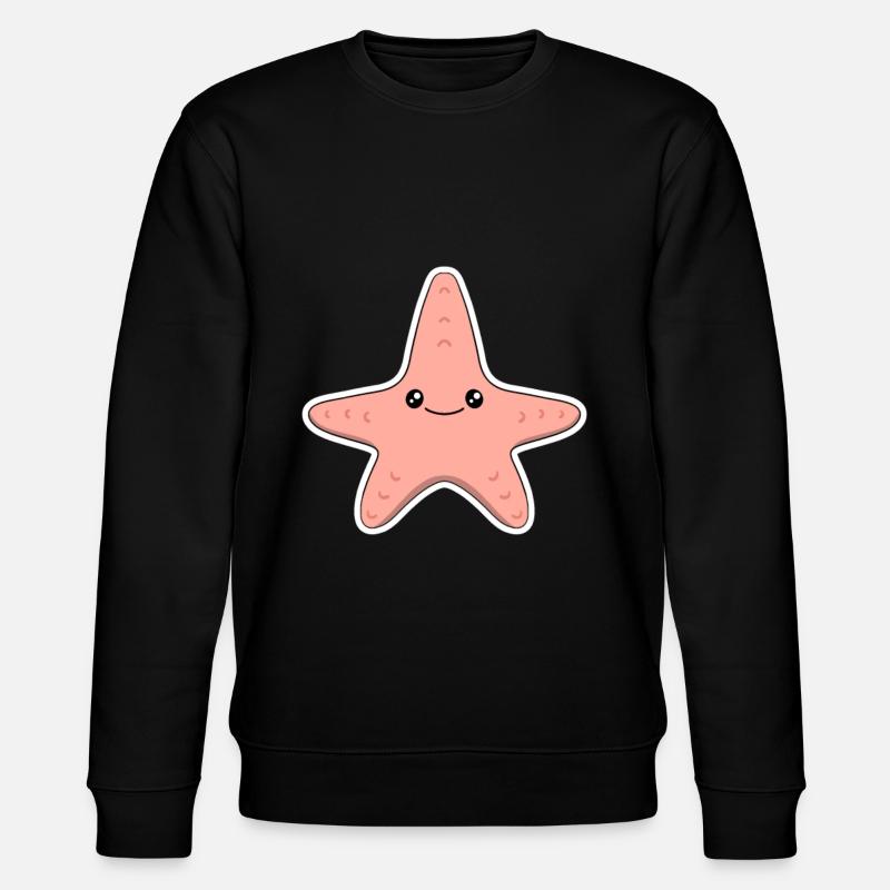 Seestern - Stanley/Stella Unisex Bio-Sweatshirt CHANGER  - Schwarz