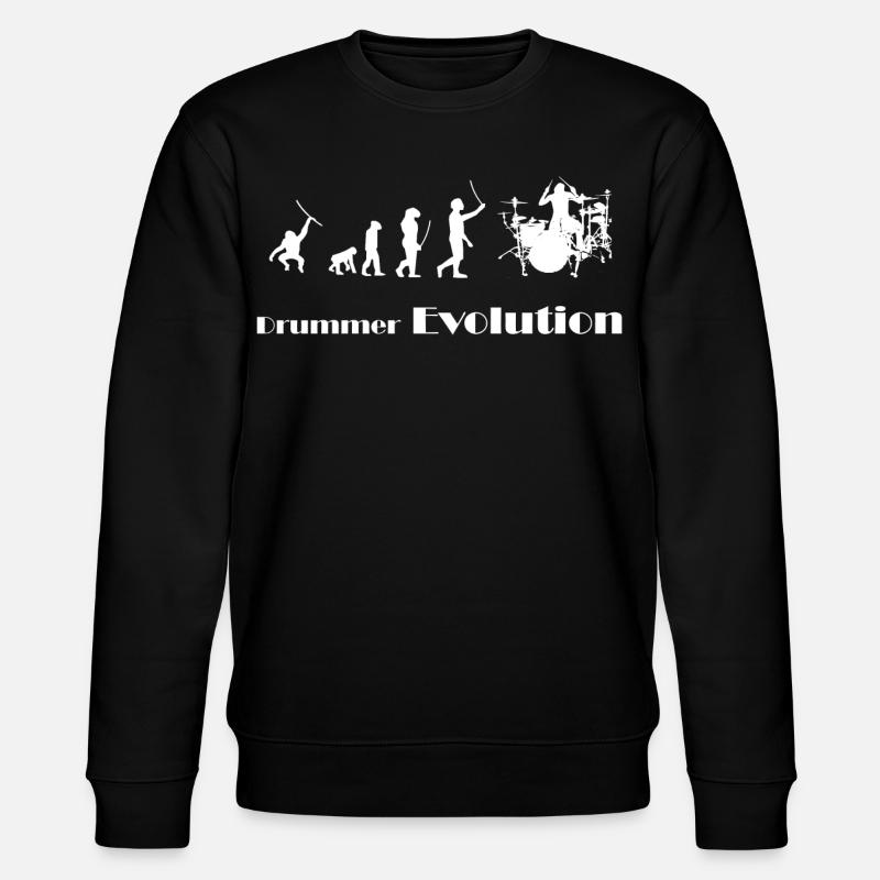 Batteur évolution - Sweat bio CHANGER Stanley/Stella Unisexe - noir