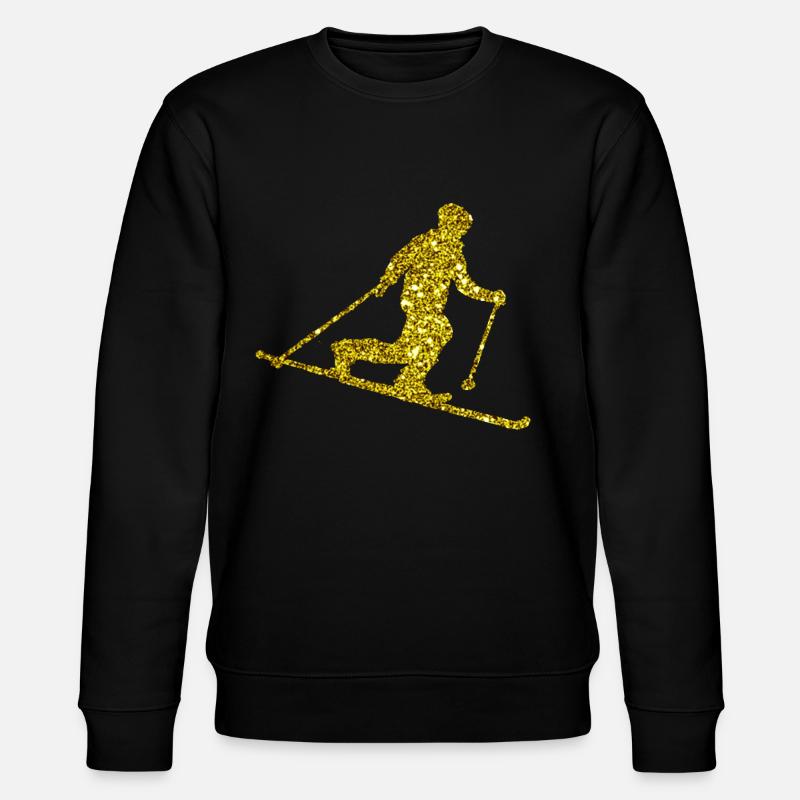 Gold Telemark - Stanley/Stella Unisex Bio-Sweatshirt CHANGER  - Schwarz