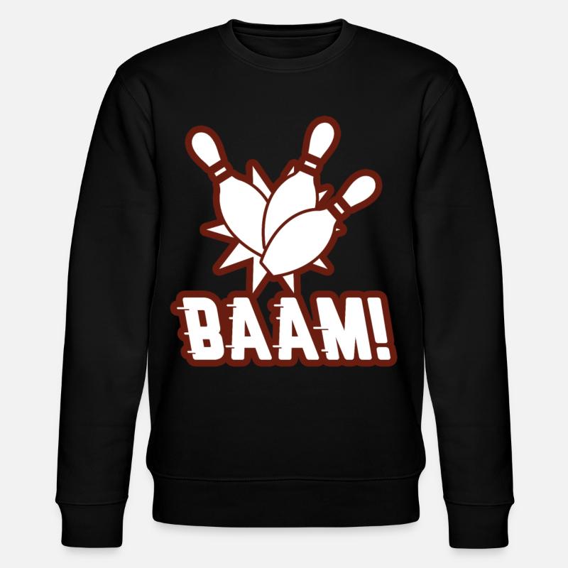 Grève de bowling - Sweat bio CHANGER Stanley/Stella Unisexe - noir