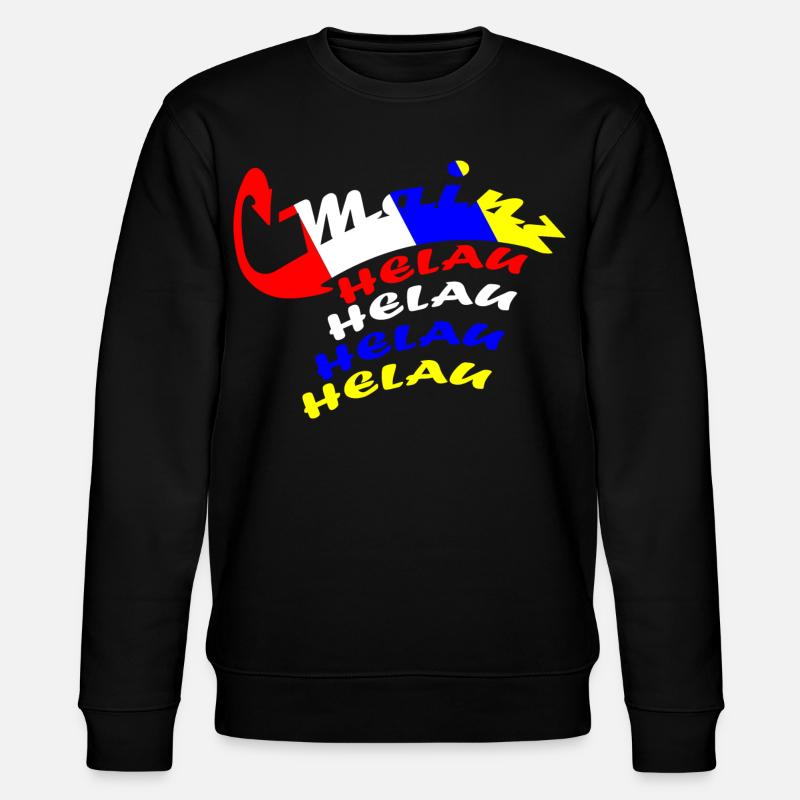 Conception du carnaval de Helau - Sweat bio CHANGER Stanley/Stella Unisexe - noir
