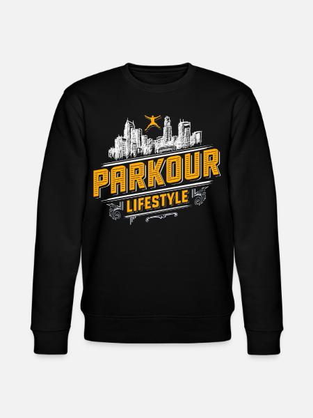 Parkour - Freerunning - Parcour - Stanley/Stella CHANGER Unisex Organic Sweatshirt - black