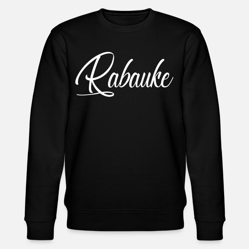 Rabauke - Stanley/Stella Unisex Bio-Sweatshirt CHANGER  - Schwarz