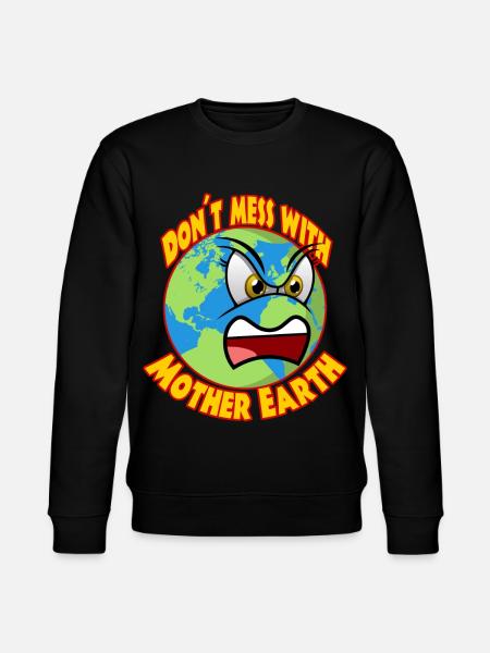 Climate Planet B Climate Protection Greta - Stanley/Stella CHANGER Unisex Organic Sweatshirt - black