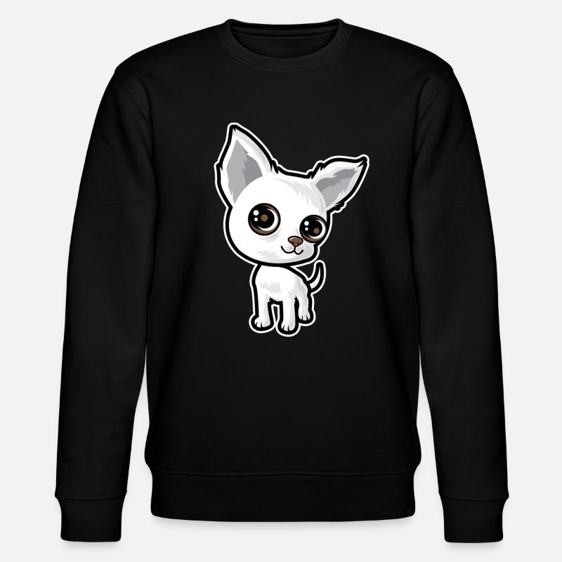 Welpe - Stanley/Stella Unisex Bio-Sweatshirt CHANGER  - Schwarz