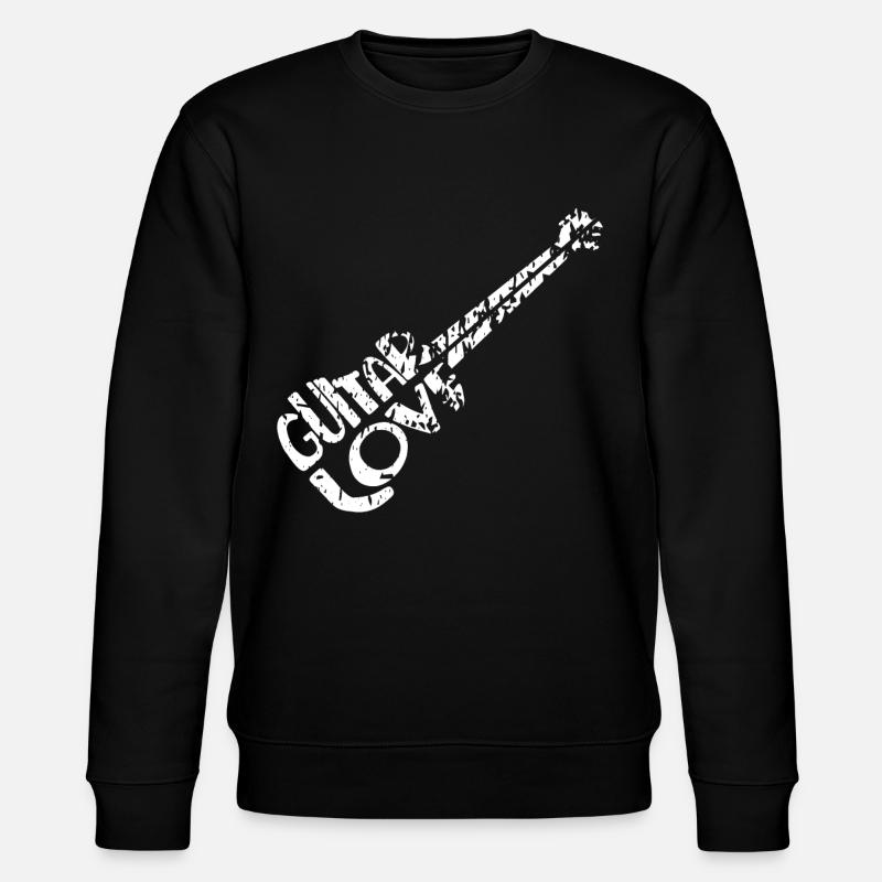 Guitariste - Sweat bio CHANGER Stanley/Stella Unisexe - noir