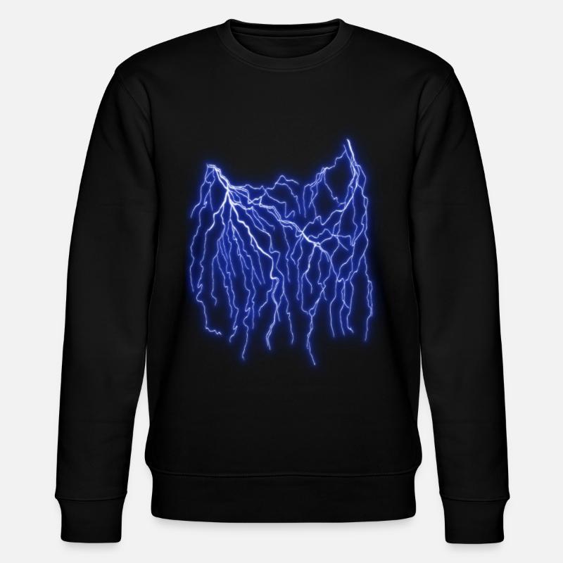 Lightning - Stanley/Stella CHANGER Unisex Organic Sweatshirt - black