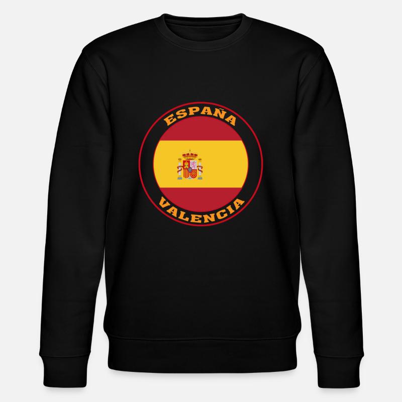Valence Espagne Drapeau Valence España - Sweat bio CHANGER Stanley/Stella Unisexe - noir