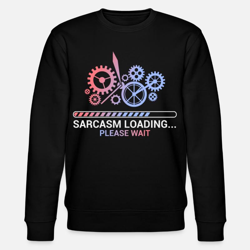 computer - Stanley/Stella CHANGER Unisex Organic Sweatshirt - black