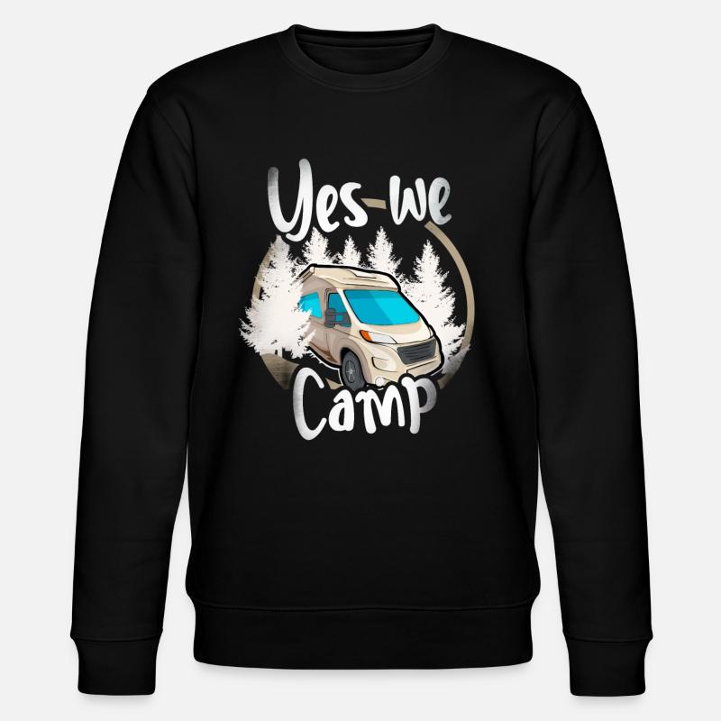 Oui nous campons - Sweat bio CHANGER Stanley/Stella Unisexe - noir