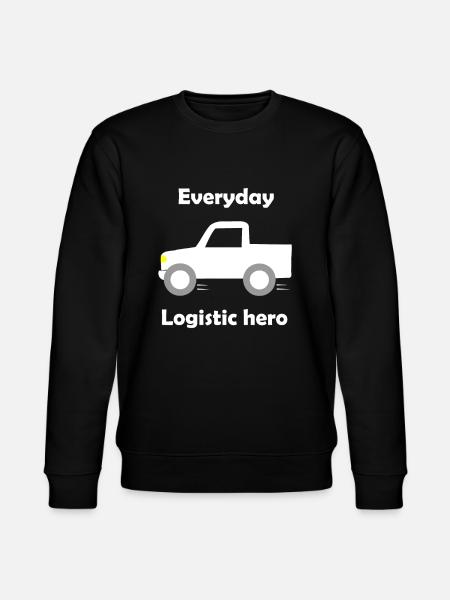 Logistics and transport - Stanley/Stella CHANGER Unisex Organic Sweatshirt - black