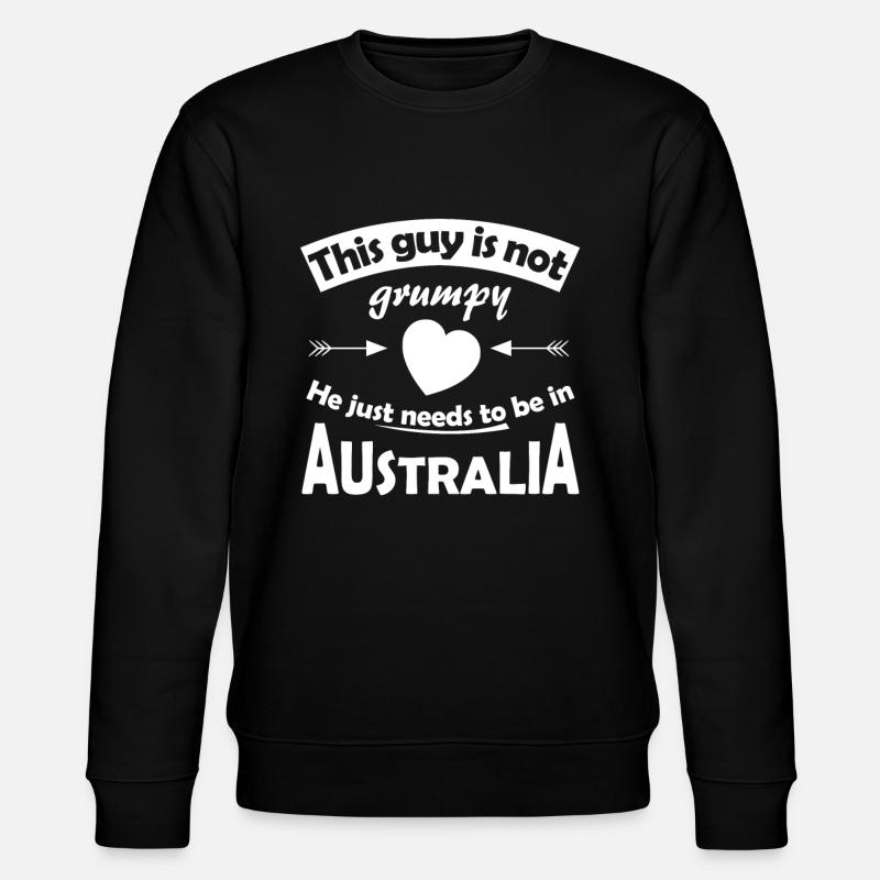 Vacances en Australie - Sweat bio CHANGER Stanley/Stella Unisexe - noir