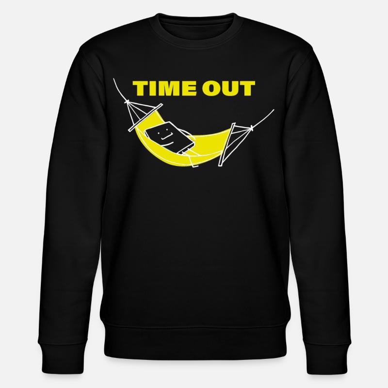 TEMPS LIBRE - Sweat bio CHANGER Stanley/Stella Unisexe - noir