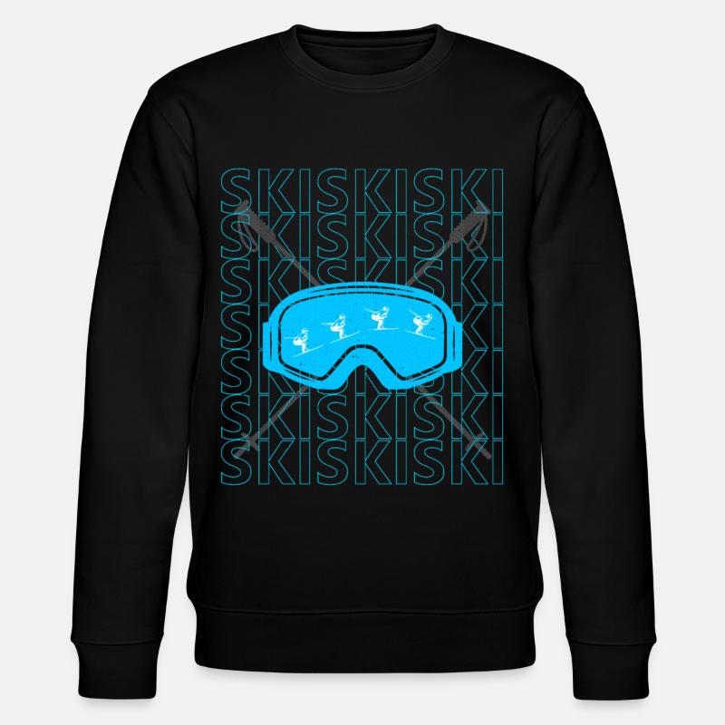 Ski ski lunettes ski - Sweat bio CHANGER Stanley/Stella Unisexe - noir