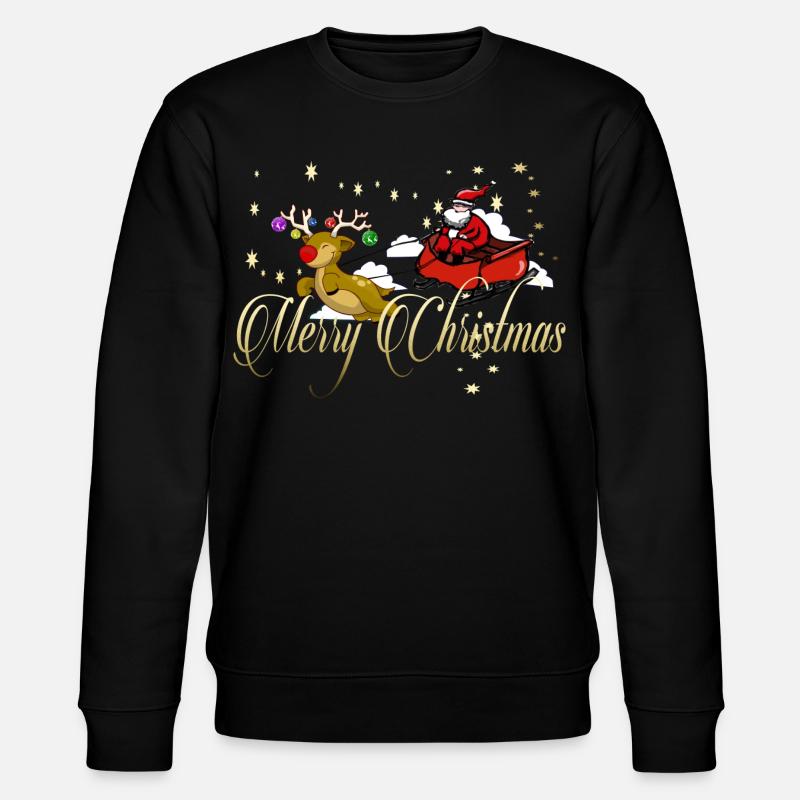 Joyeux Noël - Sweat bio CHANGER Stanley/Stella Unisexe - noir