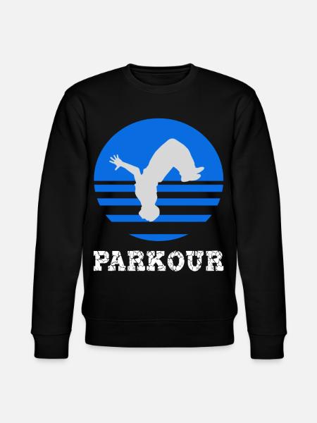 parkour - Stanley/Stella CHANGER Unisex Organic Sweatshirt - black