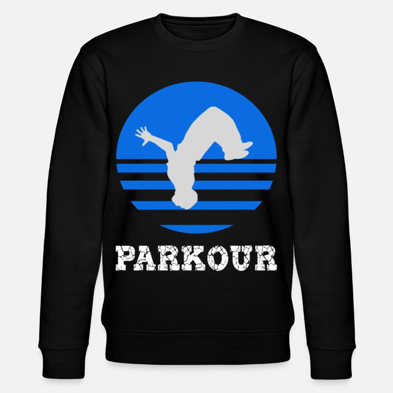 parkour - Stanley/Stella Unisex Bio-Sweatshirt CHANGER  - Schwarz