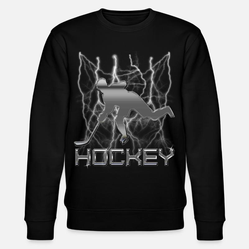 Hockey sur glace - Sweat bio CHANGER Stanley/Stella Unisexe - noir