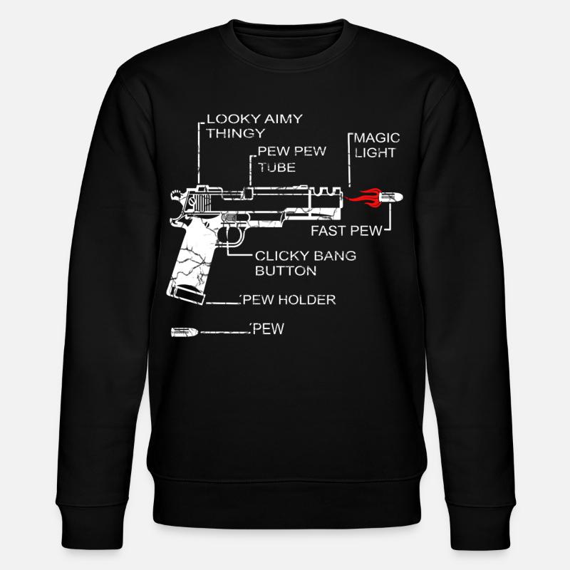 Schützenverein - Stanley/Stella Unisex Bio-Sweatshirt CHANGER  - Schwarz