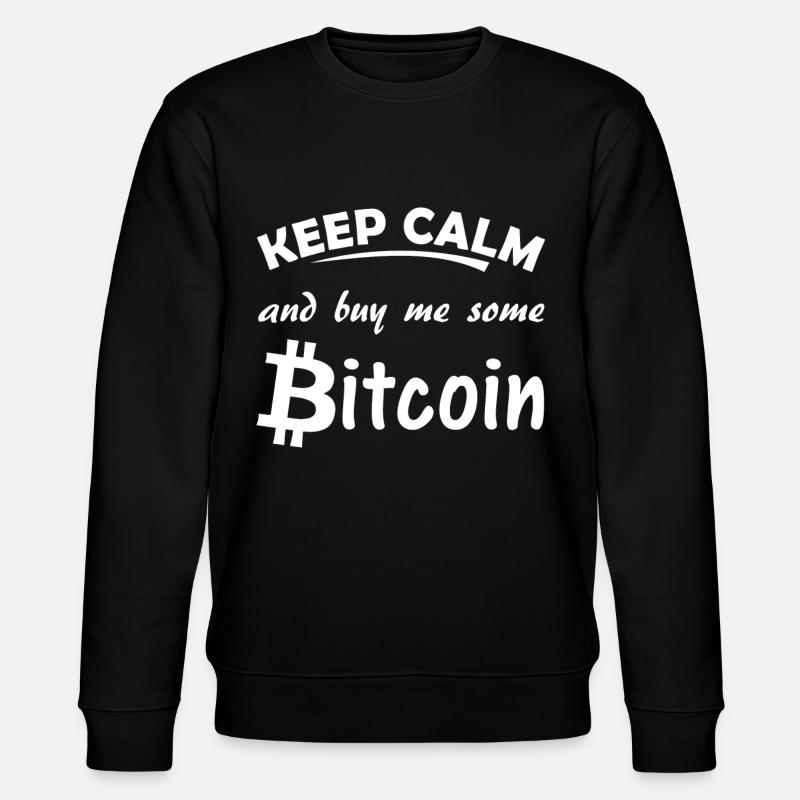 bitcoin - Stanley/Stella Unisex Bio-Sweatshirt CHANGER  - Schwarz