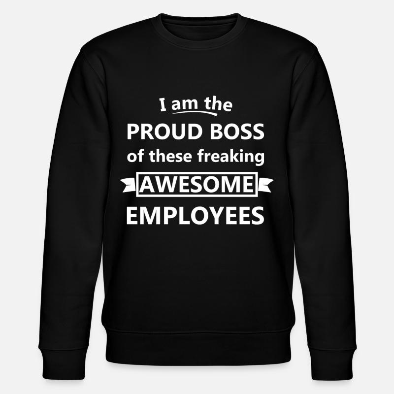 boss - Stanley/Stella CHANGER Unisex Organic Sweatshirt - black