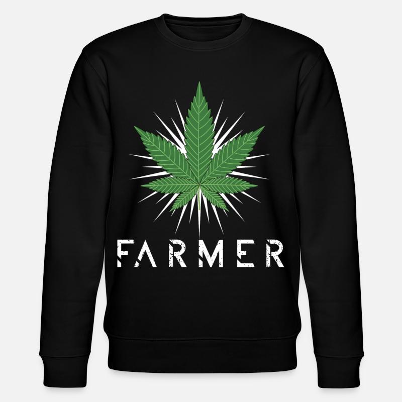 Chanvre Farmer - Sweat bio CHANGER Stanley/Stella Unisexe - noir