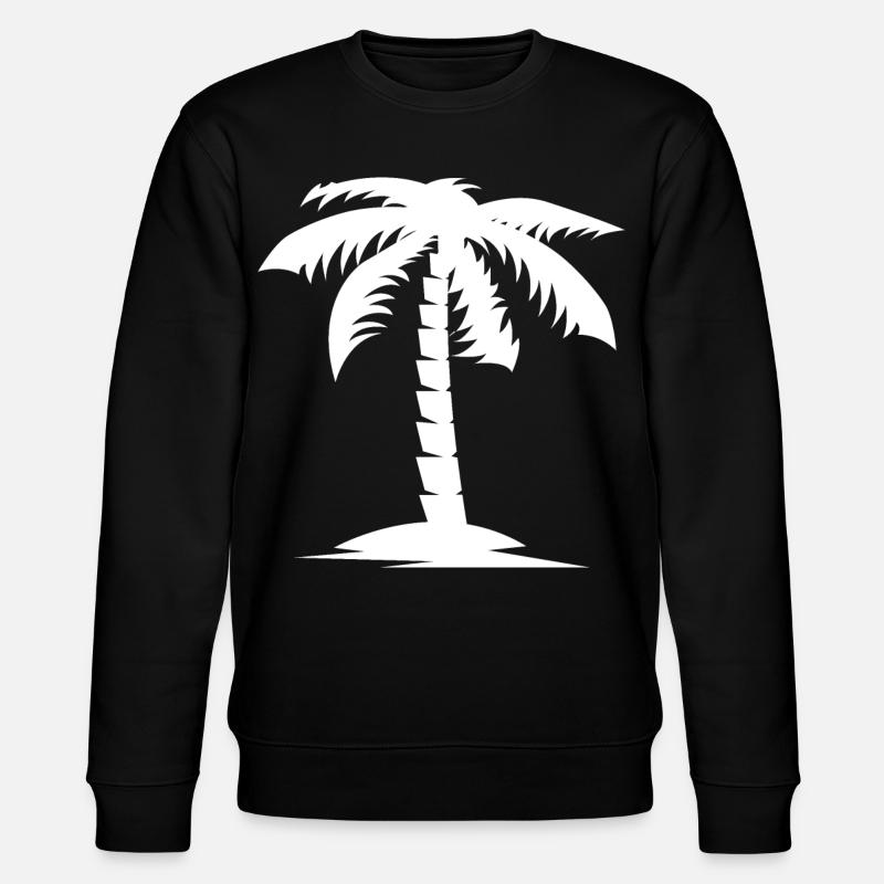 palmier nature vacances icône Logo - Sweat bio CHANGER Stanley/Stella Unisexe - noir